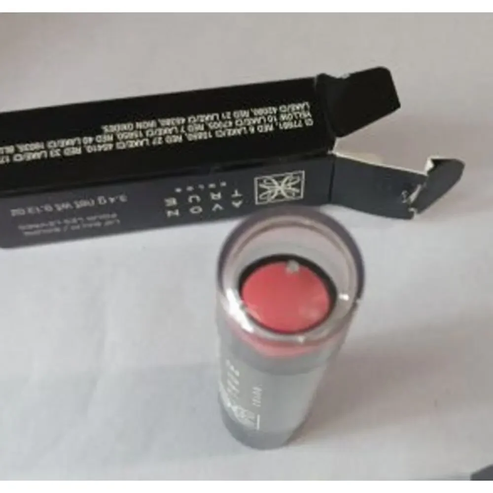 Set of 3 - AVON TRUE COLOR - PEACH POUT - NIB LIP BALM Made in the USA